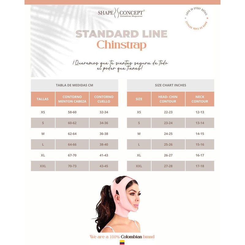 SHAPE CONCEPT Chin Strap for Sleeping 316 Double Chin Facial