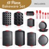 Baking Pan Set, 39 Piece Premium Baking Set, Nonstick Bakeware