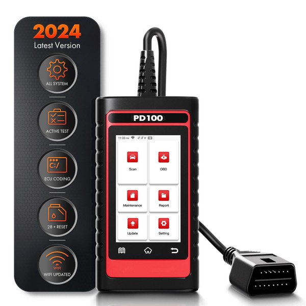 Unbranded Full System ABS SRS OBD2 Scanner Diagnostic Tool Code