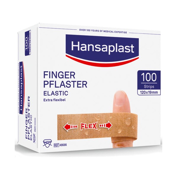 Hansaplast Finger Bandage Elastic 12 x 2 cm 100 pcs