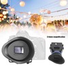 Camera Viewfinder,ST‑1 Camera Screen Viewfinder,SLR Magnifier Viewfinder for Camera Camcorder