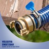 Poppstar 10x Hose Clamps with Wing Nut Stainless Steel Clamping