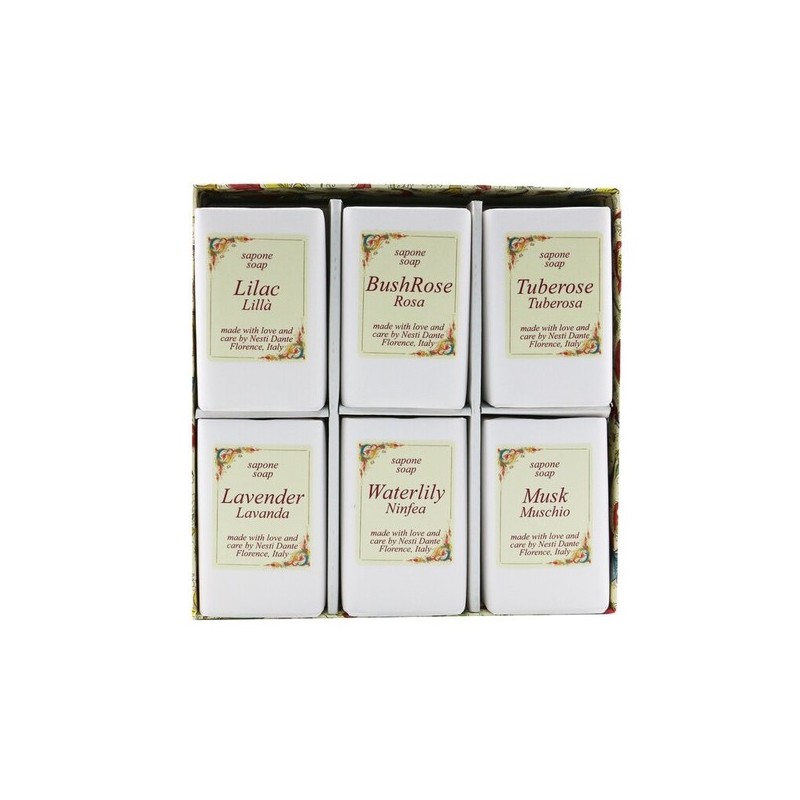 Nestidante Nesti Dante Floral Note Soap Set 6 pcs /