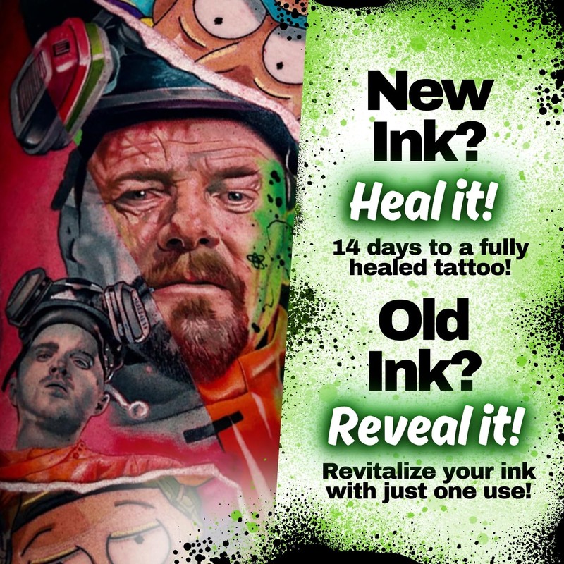 Alpha Whip Premium Tattoo Aftercare Product (Two 3.4oz Tubes)