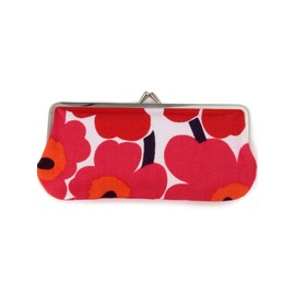 Marimekko Mini Unikko/Silmalasikukkaro 52_1_5263131535 Women's Pouch, white/red