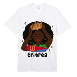 Melanin Eritrea Afro Hair Eritrean Roots Eritrea Afro Comfort Colors Adult Heavyweight T-Shirt