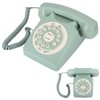 Antique European Vintag Landline Telephone Green High Definition Call Large