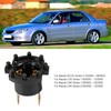 Headlight Socket, 1 Pair Replacement Headlight Bulb Holder Adapter Holder