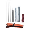 8Pcs Chainsaw Sharpener File Chain Saw Teeth Sharpening Tool Set