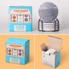 LIFVER Coasters - Coasters Set of 6 - Grey Coasters