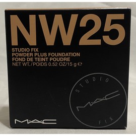 M·A·C MAC Studio Fix Powder Plus Foundation Shade NW25 Full Size 15g / 0.52oz