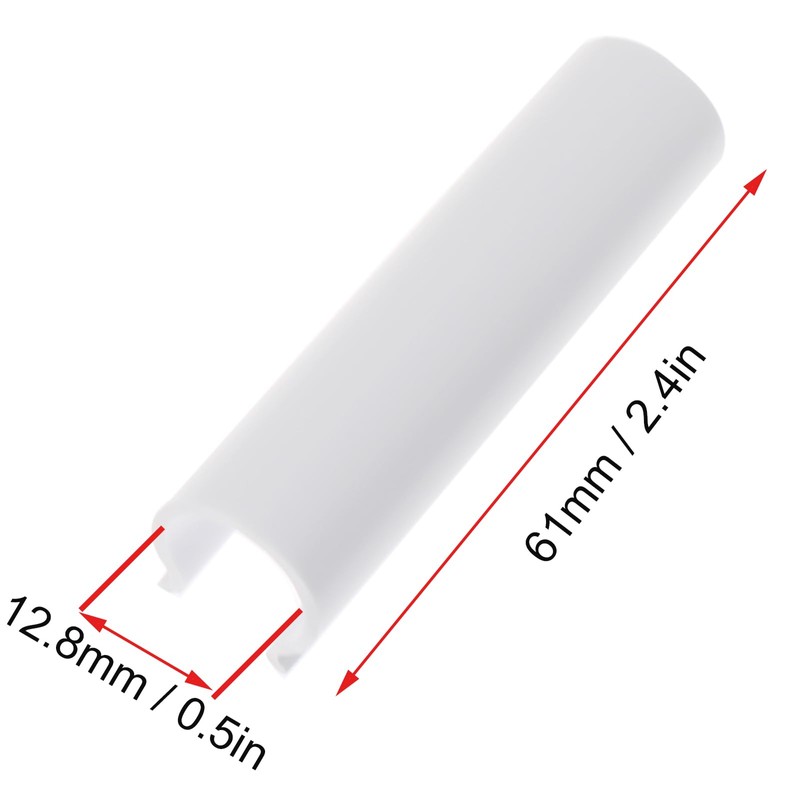 OZXNO 10 Pcs Summer Clamp White Greenhouse Clamps Plastic Pool