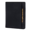 Mandarina Duck Mens Dual Travel Accessory Wallet - Black, black