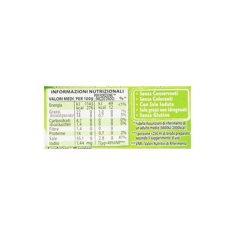 Star: "Il Mio Dado Classico" Bouillon Cubes, Classic Taste Pack
