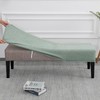 SPRINGRICO Stretch Dining Bench Cover, Removable Bench Slipcover Washable Bench