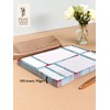 Daily Planner Pad 100 Sheets (Thicker Pages 90gsm) Things to