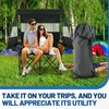 Vincreem 48"x14" Double Camping Chair Replacement Bag Heavy Duty Large