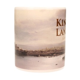 SD toys SD-SDTWRN02993 Tasse mit Motiv King's Landing Game of Thrones, Stahl und Keramik, weiß, 9x13x11 cm