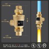 1/2" 9D-M3 Brass Backflow Preventer, 1/2 Inch Dual Check Valve