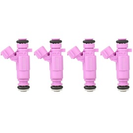 ROADFAR 4Pcs 6 Holes Automotive engine Fuel Injectors Compatible for 2006-2011 for Hyundai for Accent 1.6L, 2009-2011 for Kia for Rio 1.6L, 2009-2011 for Kia for Rio5 FJ989,3531037170