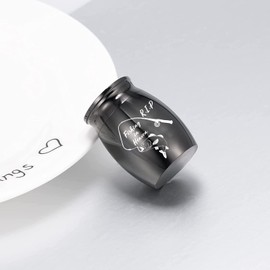 Cremation Urns for Ashes Fishing in Heaven Small Urns for Human Ashes Keepsake Decorative Urns Sharing Funeral Urn for Ashes (Fishing in Heaven)