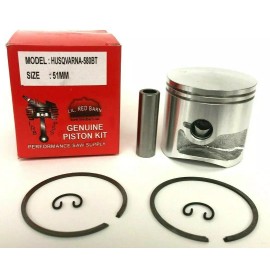 PERFORMANCE SAW SUPPLY NEW PISTON KIT 51MM FITS HUSQVARNA 580BFS 580BFS MARK II, 580BFS MARK III BLOWER