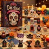 Day of the Dead Skull Advent Calendar 24 Days Ornament
