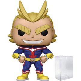 Funko POP My Hero Academia - All Might Pop! Vinyl Figure (Bundled with Compatible Pop Box Protector Case), Multicolor, 3.75 inches