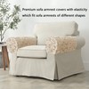 Kaket 2 PCS Sofa Armrest Covers, Armchair Covers for Arms,
