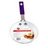 Good Living 3.5" Fast-Heating Aluminum Single-Egg Pan, Colors Vary, 1-Pack,