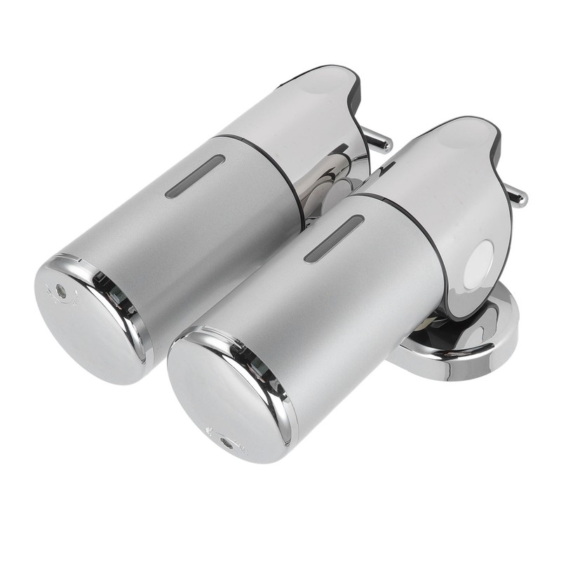 Soap Dispenser Dual Pump 1000ml Wall Mounted Easily Refilled Reusable