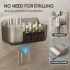 Plaitaoai Acrylic Shower Caddy,6 Pack Acrylic Rustproof Shower Organizer with