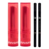 Innisfree Dewy Tint Lip Balm No. 4 Rose Brick x 2 + Eyebrow Dark Brown x 2 / 이니스프리 듀이 틴트 립밤 4호 로즈 브릭 2개+아이브로우 흑갈색 2개