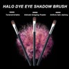 DAZISEN 3 Pcs Small Eyeshadow Brush - Eyeshadow Applicators Eye