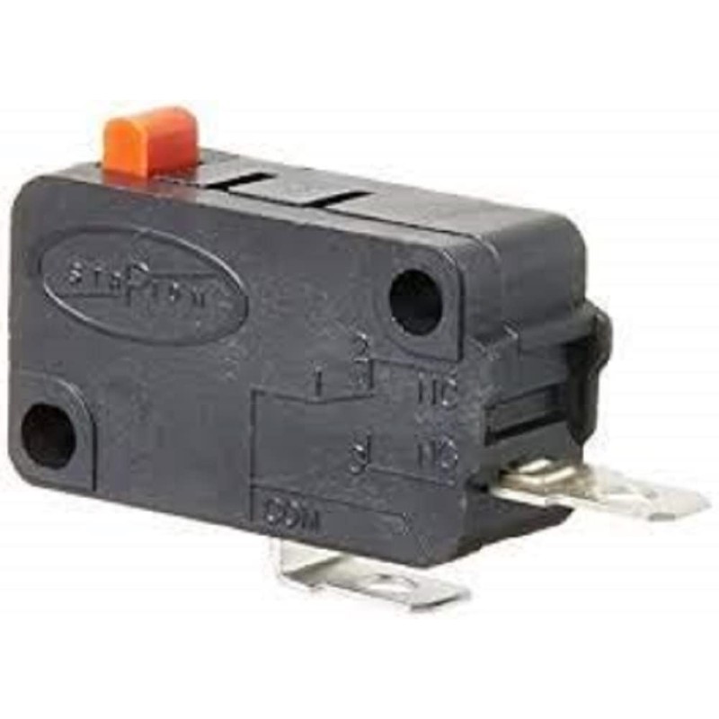 Generic WB24X830 Microwave Door Monitor Switch Replacement, Push Button, Hinge