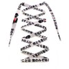 Teeoff Flat Printed Shoelaces,Shoe Laces for Sneakers, Designer Fun Shoestring