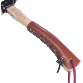 ELLISSE Forged and Hardened Peg Hammer Ultimate Hammer Made in Japan (Genuine Leather, Leather Grip)