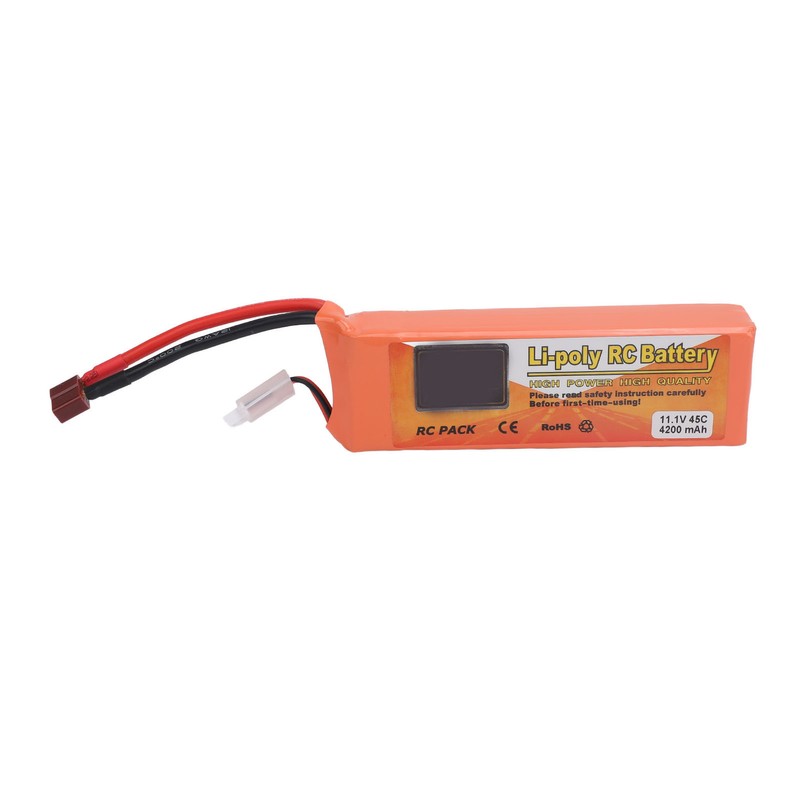 4200mAh Lithium Battery 11.1V 45C High Capacity Rechargeable Lipo Battery