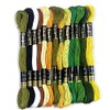 Beautiful Premium Embroidery Cotton Threads, 8 m Each Assorted skeins
