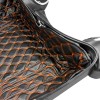 HCMOTORKU Orange Trunk Insert Carpet Liner For Harley King Tour