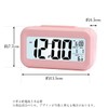 Alarm Clock, Table Clock, Stylish, Digital, Light, Easy to Read