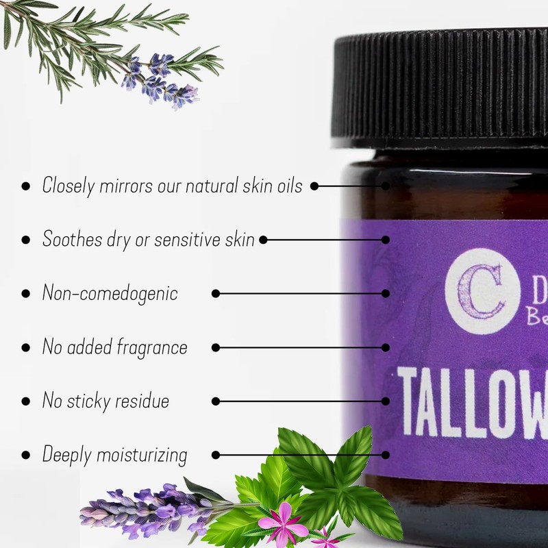 Dr. Cowan’s Garden Comfrey Tallow Balm - 100% Grassfed Beef
