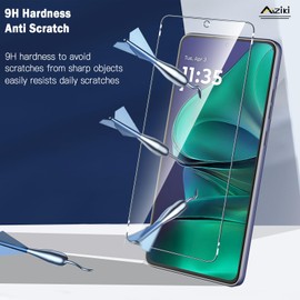 Aiziki (2 Pack for Moto G Stylus 2025/Moto Edge 60 Stylus Screen Protector, 9H Hardness Tempered Glass, Ultra Resistant, Shatterproof, Bubble Free for Moto G Stylus 5G 2025/2024 Tempered Glass