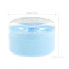 Luxshiny Talc 1 Set Baby Powder Dish Puff Talcum Powder