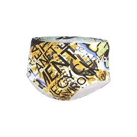 MP - Michael Phelps Men's Charmcity Swim Brief - Blue/Dark Pink, 32-Inch