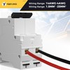 YQBYJING DC Circuit Breaker 20 Amp Solar Panel Disconnect Switch
