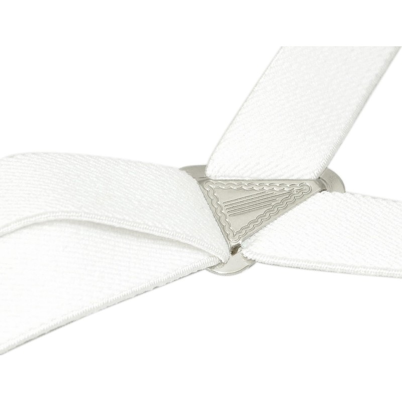 KASAJIMA Suspenders, 0.8 inch (21 mm), X Shape, Unisex, Moderate