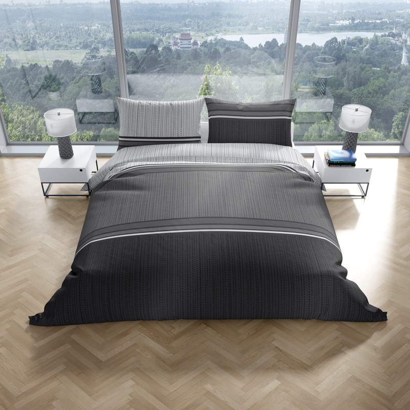 LARAWELL Bed Linen 135 x 200 cm Cotton All-Season Bedding