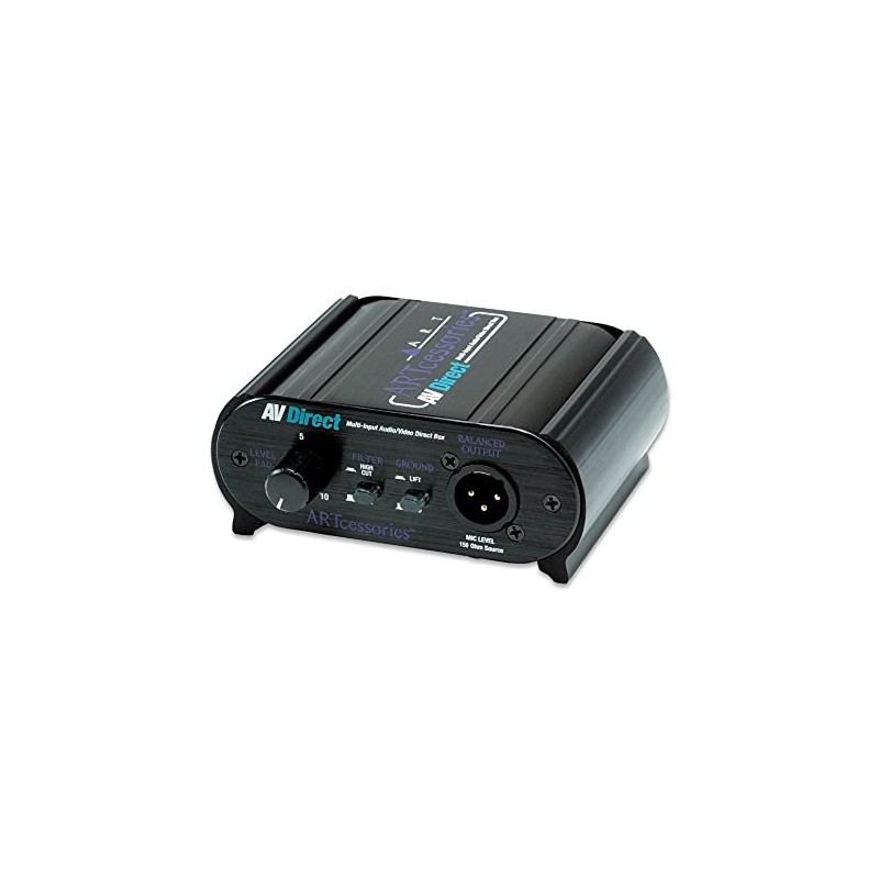 ART AVDirect 1-Channel Passive, Multiple Input Direct Box