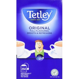 Tetley Tea Bags with Envelopes (Pack of 250)